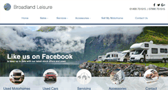 Desktop Screenshot of leisure-vehicles.com